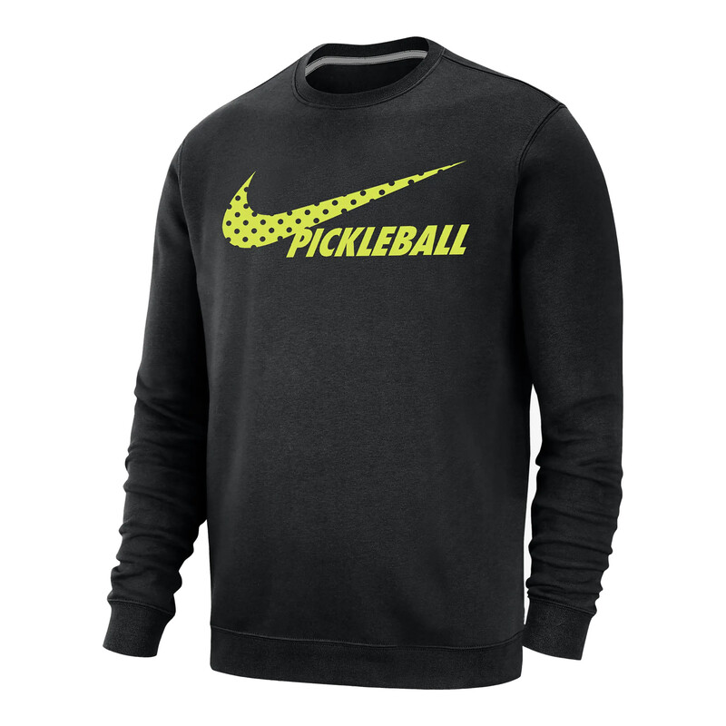 Nike Pickleball Club Fleece Sweatshirt (M) (Black)