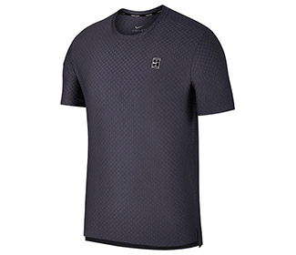 Nike Checkered Court Top Short Sleeve (M)