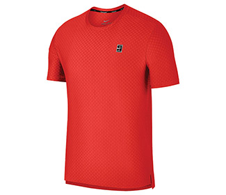 Nike Checkered Court Top Short Sleeve (M)