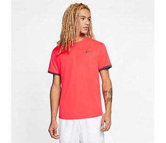 Nike Court Dry S/S Colorblock Top (M)