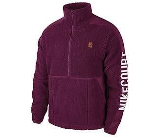 Nike Court 1/2 Zip Fleece Crew (M)
