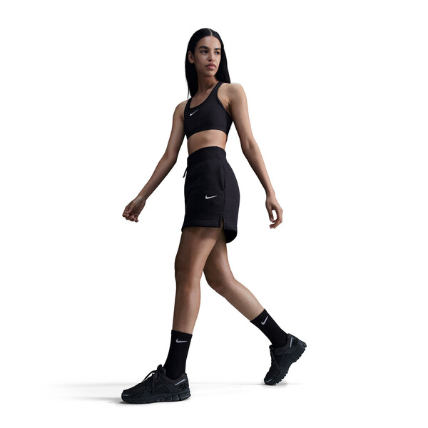 Nike Swoosh Medium Support Bra (W) (Black)