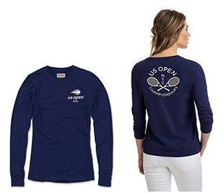 US Open Long Sleeve Brass Tacks 2 (W) Navy