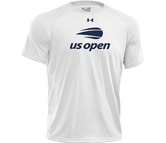 US Open Under Armour Tech Logo Tee (M) White