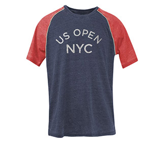 US Open Homer S/S Tee (M) Cove/Chili