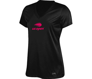 US Open '18 Under Armour Tech V-Neck Tee (W)
