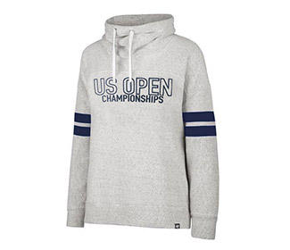 US Open '18 Funnelneck Sweatshirt (W) Grey
