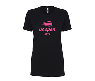 US Open 2018 Official Logo Tee (W) Black
