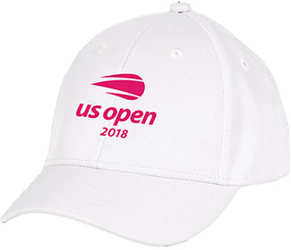 US Open '18 Bailey Performance Cap (G) White