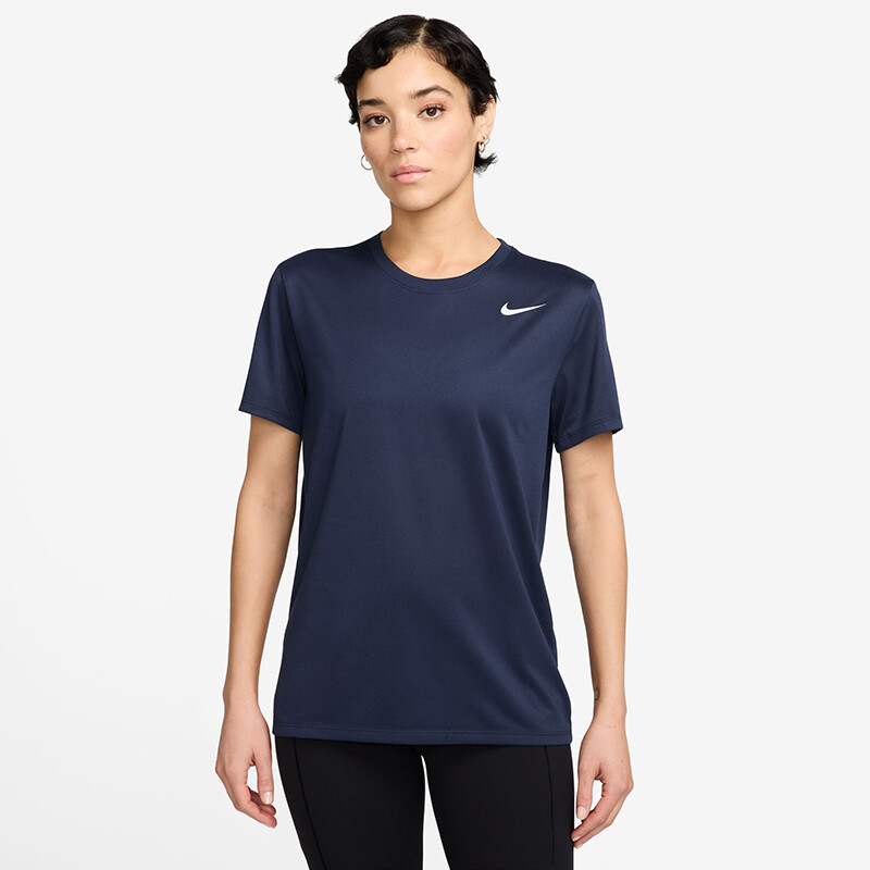 Nike Dri-FIT Short Sleeve Tee (W) (Midnight Navy)