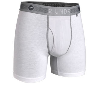 2UNDR Flow Shift Boxer Brief (White)