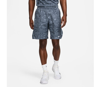 Nike Court Victory Printed 9" Short (M) (Ashen Slate)