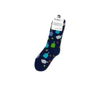 Pickleball Dress Socks (1x) (Navy Blue)